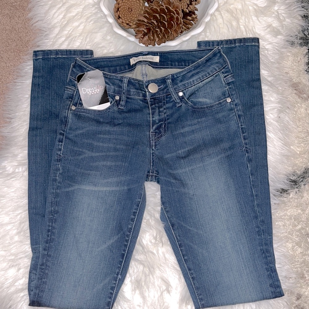 • Dress Up Denim Skinny Jeans New With Tags